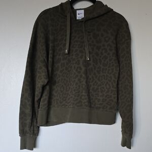 Nike Green Leopard Women's Hoodie